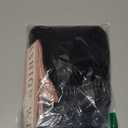 Quantum Love Yaki Straight Layered U Part Wig V Part Bob Half Wigs for Black Women Short Black Glueless Natural Looking Heat Resistant Synthetic Hair Replacement Wig (14 Inch)