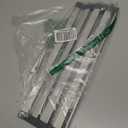 COOL-ANGLE Aluminum Roll Up Dish Drying Rack Over The Sink, 17.7" x 13.4" Rust-Proof Foldable Dish Drainer Mat, Heat Resistant Trivet & Kitchen Sink Cover, Fits Sinks up to 16.8" Wide, Matte Gray