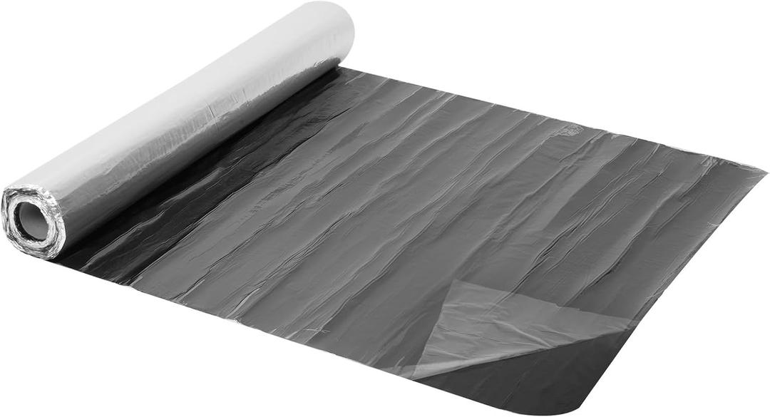 39.6inx32.8ft Self-Adhesive Roofing Felt, Bitumen Waterproof Repair Tape Roof Underlayment Protector Roll Patch Seal Tape Waterproofing Roof Cladding for Roof Leak,Surface Cracks (3.3x32.8ft)