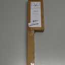 Ivilon Side Window Short Curtain Rod - End Cap Style Design 1 Inch Pole. 16 to 28 Inch Color Warm Gold