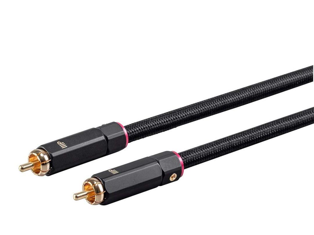 Monoprice Onix Series Digital Coaxial Audio/Video RCA Subwoofer CL2 Rated Cable, RG-6/U 75-ohm 3ft Black
