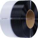 Creality 2kg Black & White PETG Filament Refill 1.75mm, 3D Printer Filament, Spool-Free for Bambu Lab Reusable Spools, High Precision 0.03mm, Odorless & Moistureproof