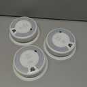 X-Sense Smart Smoke Detector Carbon Monoxide Detector Combo with No Fee App Notification, Replaceable Battery Powered Smoke Detector and Carbon Monoxide Detector, SC06-WX, 3-Pack