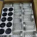 VERONES Mason Jars 6 OZ, 30 PACK 6oz Mason jars Canning Jars Jelly Jars With Lids, Ideal for Jam, Honey, Wedding Favors, Shower Favors