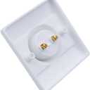 T Tulead E27 Light Socket White Lamp Holder 3A 220V Light Bulb Socket Hidden Ceiling Lighting Socket 10PCS