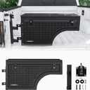 Truck Bed Storage Box  Truck Tool Box for MOLLE Accessories, Cargo Box with Lock for Ford F150 Accessories Fits Ford F150 2015-2024, Driver Side