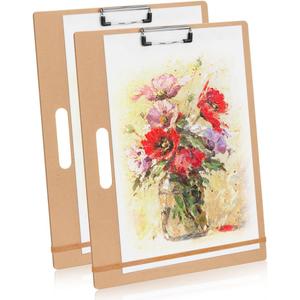 Sketch Board - 13" x 17" Portable Art Portable Drawing Board with Handle, Pack of 2