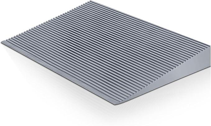 EVA Foam Threshold Ramp for Wheelchair, Gray, 36" L X 18" w X 3" h
Lightweight Non Slip Doorway Entry for Home Steps, Wheelchair Walker Scooter Access, Grooved Surface, Indoor Outdoor Use