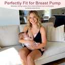 Two Complete Sets Compatible with Spectra S1/S2/S9 Breast Pump Replacement Parts (24mm Two Complete Sets with 17/19/21mm Flanges)