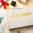 Spiareal Post Card Organizer Set Greeting Card Holder 6 x 8 Inches 100 Pages Stamping Binder Album Display Organization Storage for Memory Greetings Photo Gift