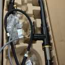 KRAUS Oletto Single Handle Pull Down Kitchen Faucet in Matte Black, KPF-2820MB