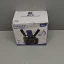 Karaoke Machine,Portable Bluetooth Speaker with 2 Wireless Microphone for Adults & Kids with LED Lights, Karaoke Microphone with PA System Supports USB/TF/AUX,Gift for Party (Pink)