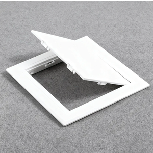 150x150 200x200 Access Panel for Ceiling HVAC/Sprinkler Set Setups, Easy Install Attic/Bedroom/Hotel Access Door, Inspection Access Door (100x100mm) (4x4in)