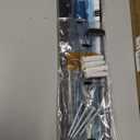 PERLESMITH Tilting TV Wall Mount Bracket Low Profile for Most 23-60 inch LED LCD OLED, Plasma Flat Screen TVs with VESA 400x400mm Weight up to 115lbs, Fits 16" Wood Stud (Black)