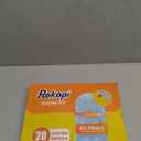 Heavy Duty Duster Refills for Swiffer Duster, 20 Count Duster Refills with 1 Handle, Multisurface 360 Dusters with 4X Microfibers, Unscented Disposable Dusters for Cleaning (Blue)