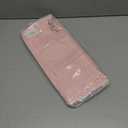 Bedside Caddy Organizer Hanging Storage Bag with Pockets for Books, Magazines, Phone, Tablet & Water Bottle  Bedside Storage for Dorm, Bunk Beds, Hospital Beds & Cribs, Pink