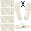 Janmercy 24 Pairs Unisex Wool Fleece Insoles Trim to Fit Winter Warm Fuzzy Boot Shoe Inserts Soft Cushioned Replacement Liners for Sneakers Boots Slippers Fits Adult Us Women's 5 to 12 /Men's 4 to 12