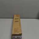 Silver Decorative Crystal Curtain Rods:18-45 Inch Heavy Duty Adjustable Window Curtains Rods for Bedroom Living Room,Nickel Modern Girly Acrylic Drapery Rods Set with Sheer Bling Foil Finials