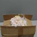 40 Pack Light Pink Wisteria Hanging Flowers, Fake Hanging Flowers for Decoration, Artificial Hanging Flowers,Vines for Bedroom,Flower Garland for Home,Party,Garden, Wall,Wedding Decoration(3.6 Ft/Pcs)