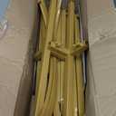 Gold Metal Arch Backdrop Stand, 6FT Wedding Arch Stand for Birthday Party Bridal Baby Shower Graduation Ceremony Photo Booth Garden Floral Balloon Arches Decoration