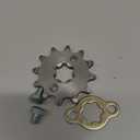 CQSPMOTO 420 14T 17mm Motorcycle Front Engine Sprocket fits for 50cc 70cc 90cc 110cc 125cc 140cc 160cc Z50 CT70 Pit Dirt Mini Bikes Go Kart Trail Roketa Sunl Lifan Chinese Quad ATVs 4 Wheeler Moped