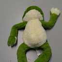 Muiteiur 17.7 Inch Plush Frog Stuffed Animal, Cute Frog Soft Toy with White Belly, Stuffed Frog Plush Toy Gift for Kids Girlfriend