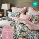 Madison Park King Comforter Set Cotton, Microfiber Reverse, Floral Reversible Comforters King Size Bed, All Season Bedding Comforter, Shams, Pillows, Ophelia, King Multi 8 Piece