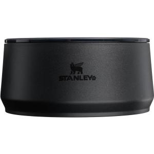 STANLEY Pet Bowl | 6-Cup (48 oz) Insulated Stainless Steel Dog & Cat Bowl | Splash-Resistant Lid | Dishwasher Safe | BPA-Free | Black 2.0