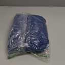 Fessceruna Womens 3 Piece Lounge Sets Pajamas Knit Long Sleeve Cardigan Crop Top Wide Leg Pants Loungewear Set, Size L