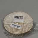 DEARMAMY 1 Rolls 90" x 1.57" Crown Molding Wallpaper Border, 3D Wall Edging Self Adhesive White Peel and Stick Molding Trim Decorative Edging Baseboard Lines for Mirror Border Wall DIY Decor