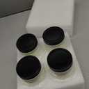 MTLEE 4 Pack 12 oz Mason Jar Soy Candle with Essential Oils Scented Soy Wax Candles for Home Valentine Christmas Wedding Birthday Gift Farmhouse Collection Baby Shower Party(Vanilla)