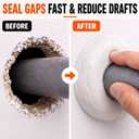 Duct Seal Putty, 12 Pack, Moldable Gap Filler for Wall & Pipe Gaps, Non-Hardening, Blocks Drafts, for HVAC Openings & Electrical Entry Holes, Seal Compound, 30g Each