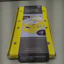 Snap-N-Store Vinyl Record Storage Box - 12" - 1 Pack- Crate Holds up to 75 Vinyl Albums - Yellow