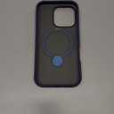 TORRAS Upgraded 360 Spin Magnetic Stand for iPhone 16 Pro Case, Fit for MagSafe, Built-in Kickstand & Ring Holder, Mil-Grade Protective Soft Edge Translucent Slim Case for iPhone 16 Pro, Blue 6.3''