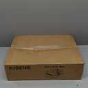 Stainless Steel Cat Litter Box, Odor Free Metal Litter Box with High Sides Lid, Open Top Low Entry Litter Pan Include Scoop Easy Cleaning Anti-Scratch Kitty Cat Box Anti-Urine Leakage, Non-Sticky (Medium, Dark Grey(17.5 in))