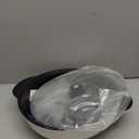 Hot Pot with Divider for Induction Cooker Dual Sided Soup Cookware Two-flavor Chinese Shabu Shabu Pot for Home Party Family Gathering, 4.5 Quart (White)