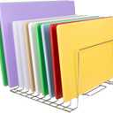 Thirteen Chefs Stainless Steel Cutting Board Rack - Ten 1" Slots fits Baking Sheets, Pans and Lids - Commercial Grade Organizer and NSF Stamped for Restaurants and Kitchens