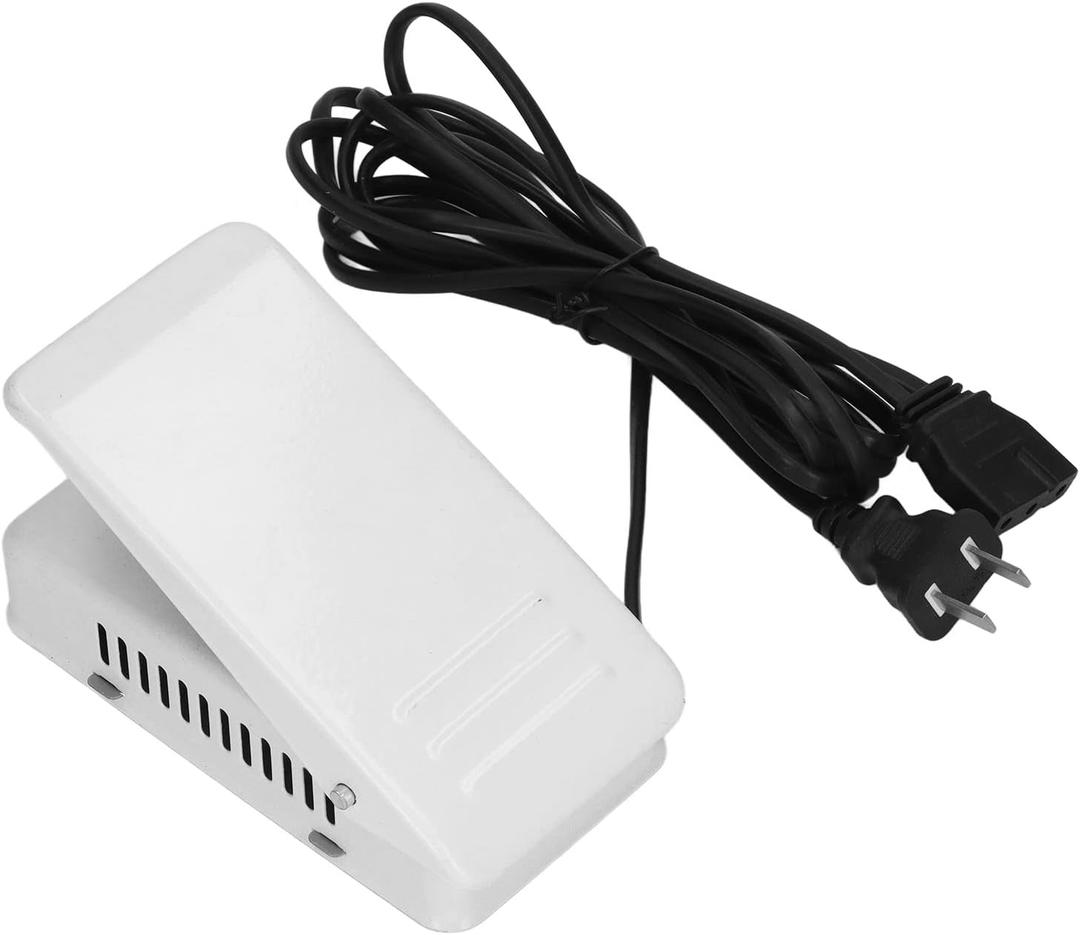 Sewing Machine Foot Pedal Sewing Machine Foot Pedal, Sewing Machine Foot Pedal Speed Controller, Stainless Steel Replacement Foot Pedal Domestic Sewing Machine Parts for