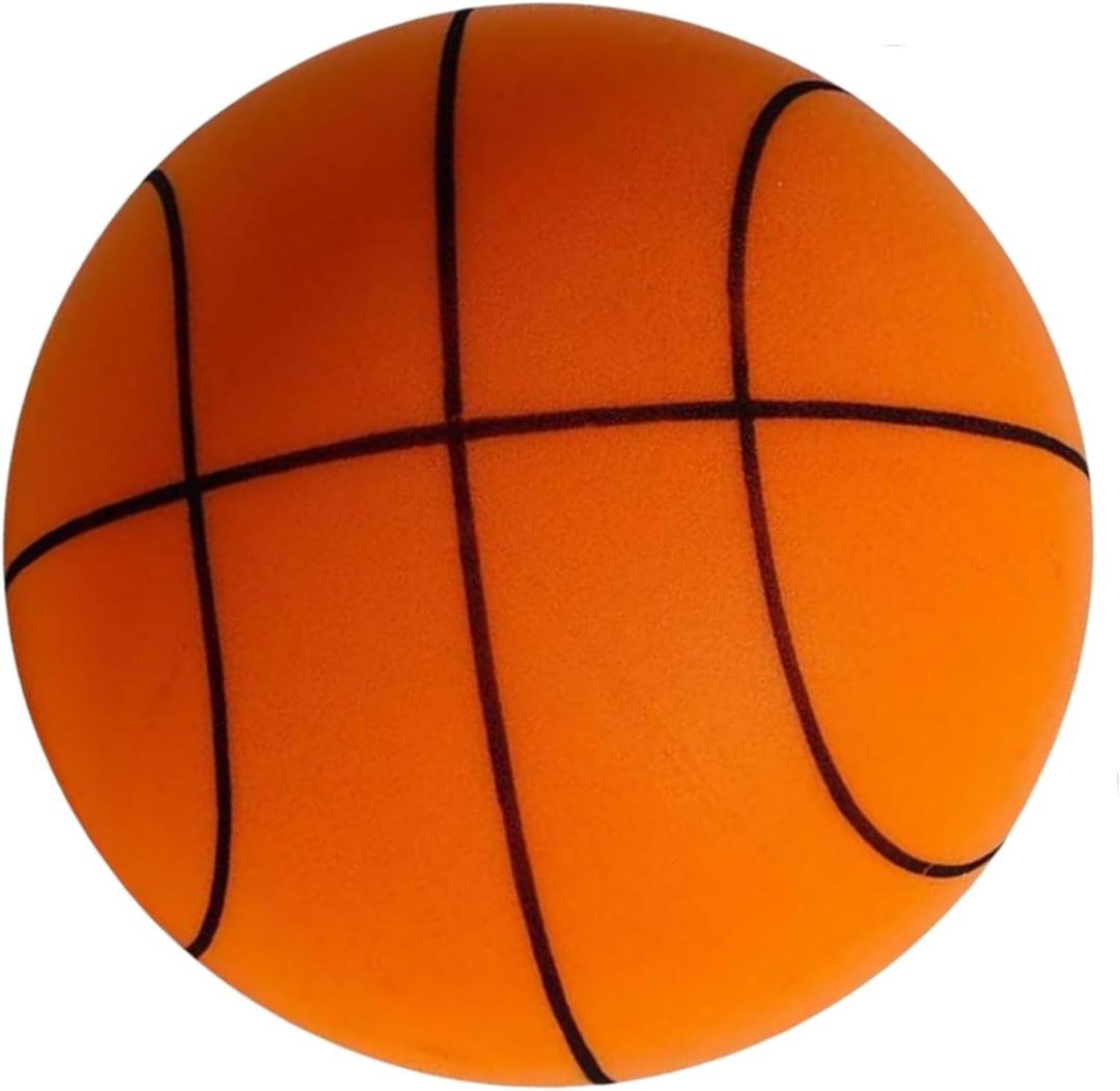 Silent Basketball Dribbling Indoor,Foam Basketball Silent Easy Grip Quiet Ball 29.5/27.5Inch Practice Feel Foam Indoor Training Lightweight