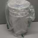 Bathroom Trash Can, 3 Pack 1.8 Gallons Small Trash Can with Trash Bags, Bathroom Garbage Can, Plastic Trash Bin, Round Waste Basket for Living Room, Bedroom, Office, Kitchen, Compact Space (White)