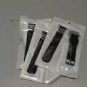 3 x LuReen Sport Band Compatible with Apple Watch 38mm 40mm 41mm 42mm 44mm 45mm 46mm 49mm Women Men, Soft Silicone Band with Jewelry Apple Watch Charm for iWatch Series 10 9 8 7 6 5 4 3 2 1 SE (With Band)