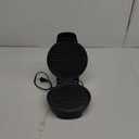 7 Inches Round Classic Waffle Maker Machine, Mini Waffle Maker, Non-stick Waffle Irons, Thin Waffle Maker Crispy, Black