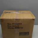 ATV Cover Outdoor Waterproof Windproof 4 Wheeler Cover Heavy Duty Ripstop UV Protects Four Wheeler from Sun Rain Snow, Quad Cover for Polaris Yamaha Suzuki Honda L