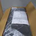 Wall Mounted Headboard, Peel and Stick Panels, Dark Grey, King
Upholstered 3D Soundproof Acoustic Panels, Reusable and Removable, Padded Leather Bed Headboard, 12 Panels, 9.84" x 23.62"