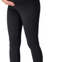 Colorfulkoala Womens Dreamlux Maternity Leggings Over The Belly 25" / 28" Inseam Soft Workout Activewear Yoga Pregnancy Pants (Small, Black)