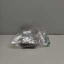 Allegra K Women's Elegant Short Sleeve A-line Dresses Plaid Tweed Dress, S