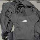 Momcozy Baby Carrier AirMesh - The Perfect Summer Water Sling for Newborns to Toddler 8-35 lbs - Cooling, Breathable and Lightweight Baby Wrap, Nice for Summer, Pool, Beach, Swimming, Charcoal Gray