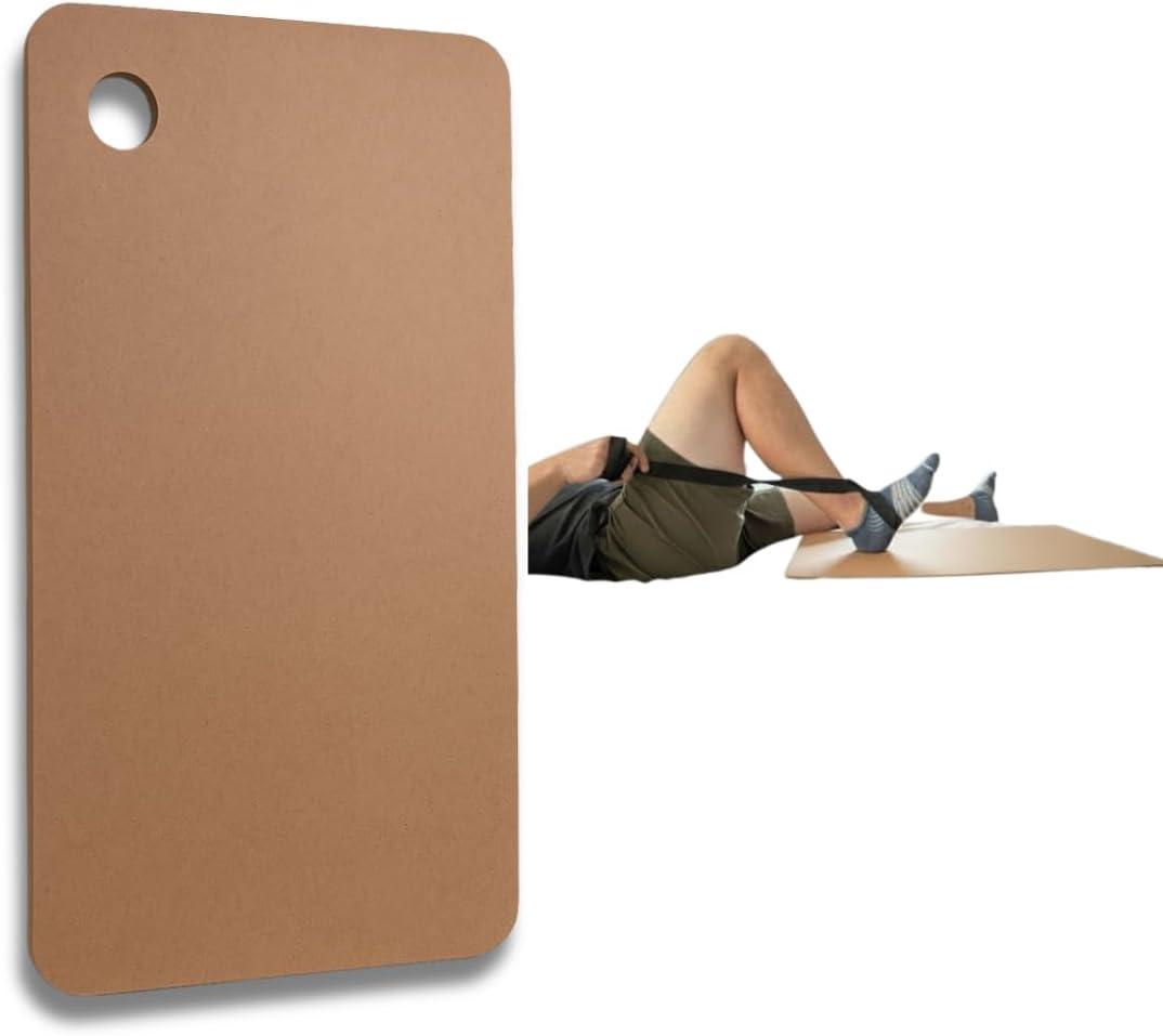 Heel Slide Board - Knee Flexion & Heel Slides Physical Therapy, 28 x 0.1875 x 14.5 inches