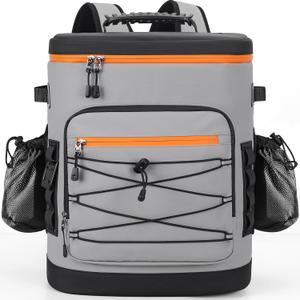 Large 52cans Cooler Backpack, Insulated, Waterproof, Leak Proof, 30L Large Capacity