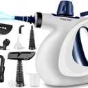 Handheld Pressurized Steam Cleaner with 11-Piece Accessory Set, Multi-Surface Steamer for Cleaning, All Natural Steam Cleaner for Home, Upholstery, Car, Floor, Kitchen and More